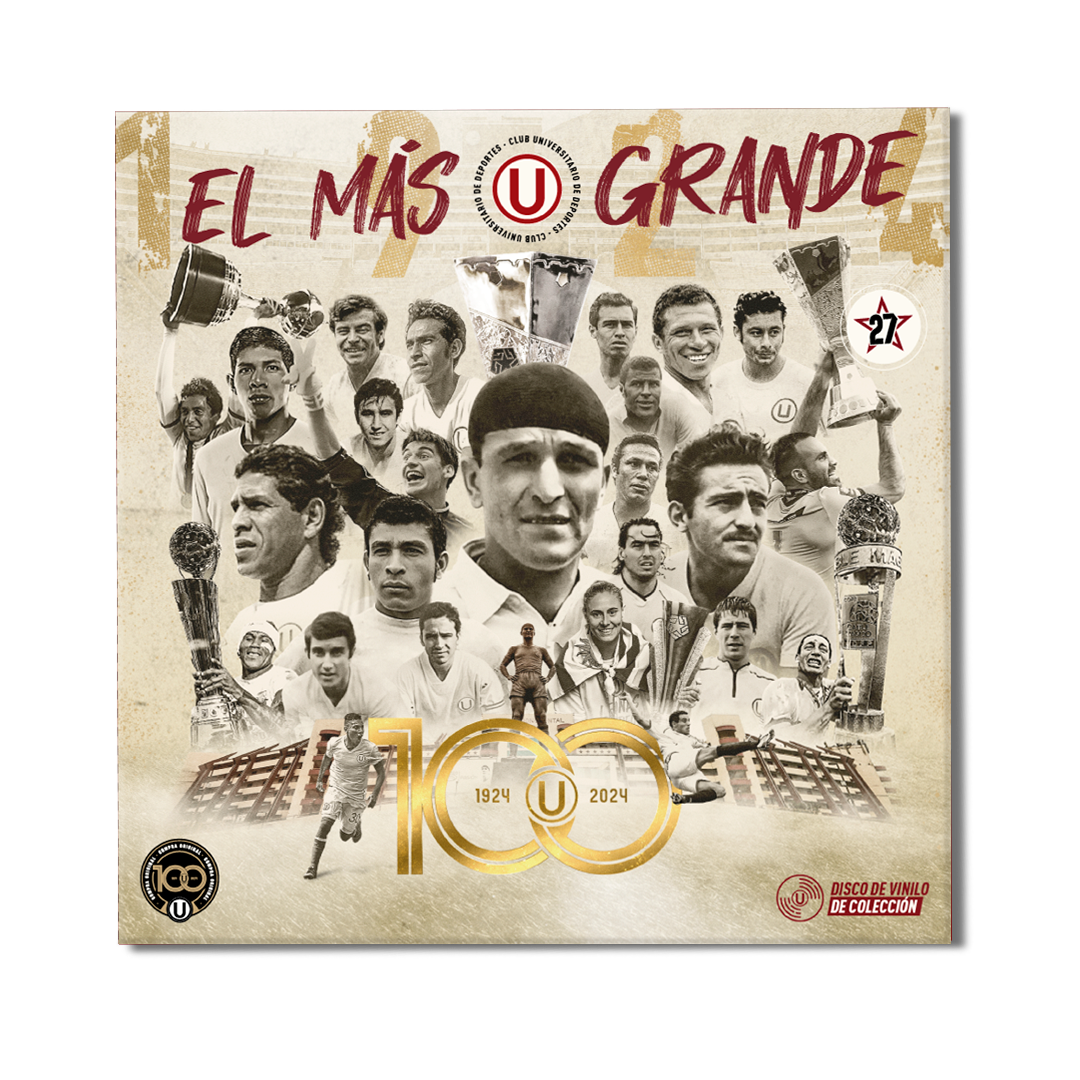 Disco de Vinilo Oficial “El Mas Grande” (Edición Limitada) – Club Universitario de Deportes